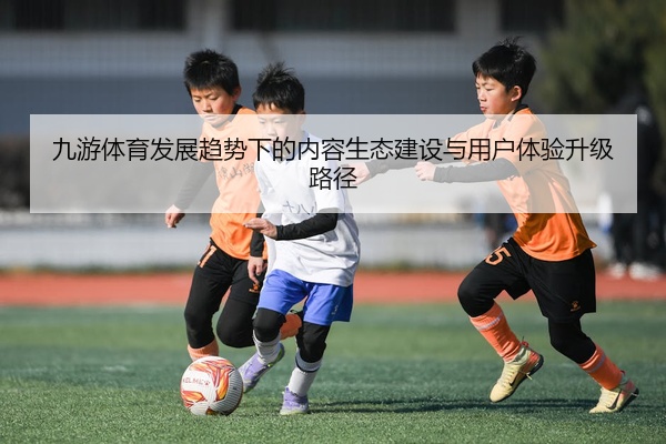 九游体育发展趋势下的内容生态建设与用户体验升级路径